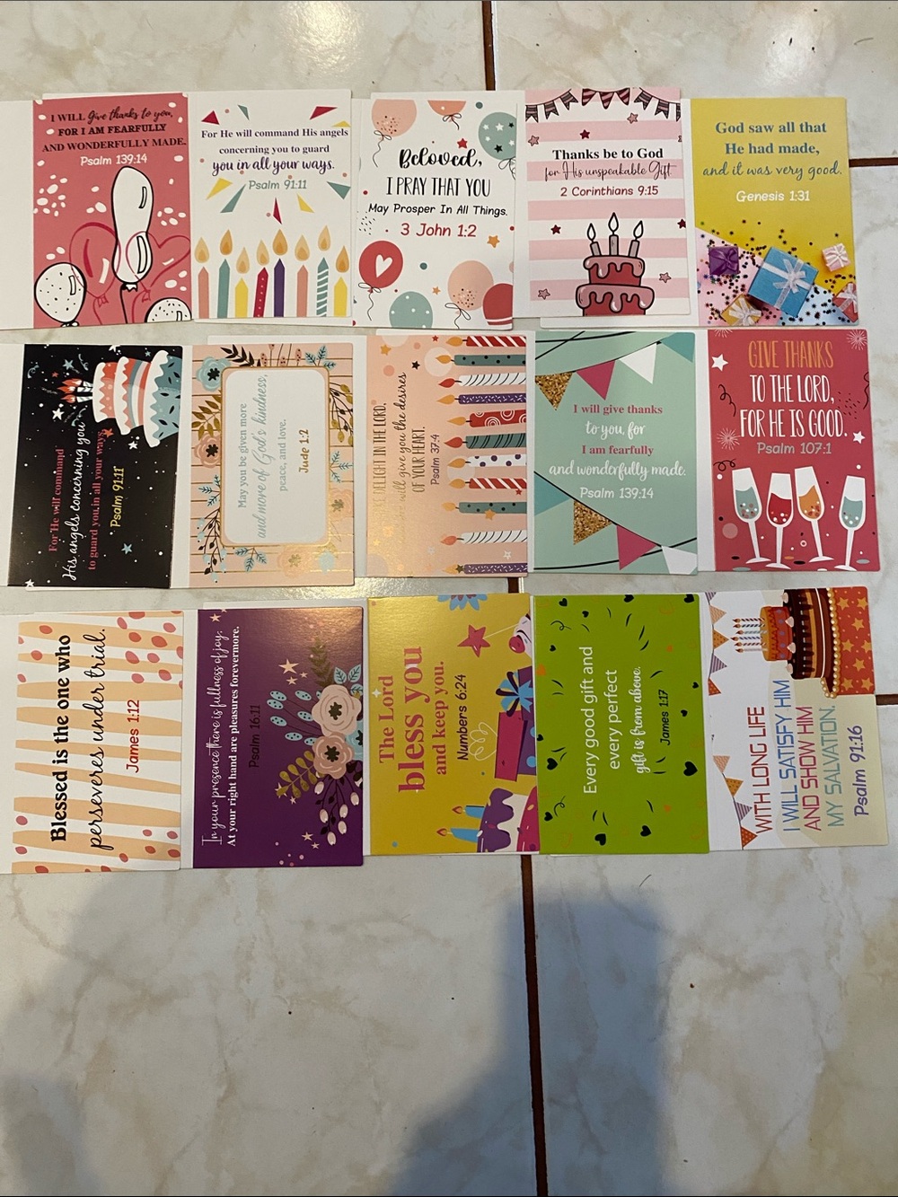 NWOT Set of 30 Religious Greeting Cards